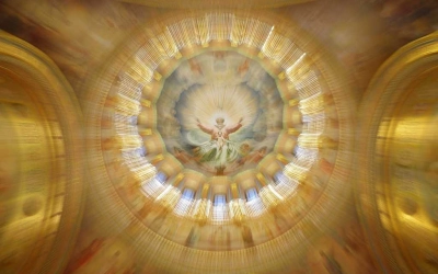 Епископ Сергий принял участие в Божественной литургии, в кафедральном соборном Храме Христа Спасител