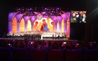 В Торжественном акте приняла участие делегация Вяземской епархии