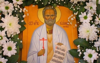 Епископ Сергий возглавил Божественную литургию, в Спасо-Преображенском храме г. Вязьма