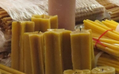 Божественная Литургия в праздник Сретения Господня в Тихвинском храме г. Гагарин