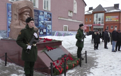 В г. Гагарин прошел митинг, посвященный 30-й годовщине вывода Советских войск из республики Афганист