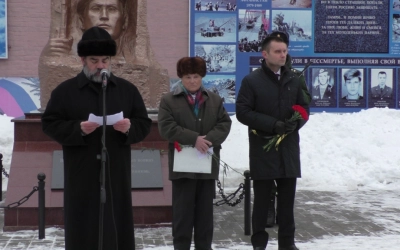 В г. Гагарин прошел митинг, посвященный 30-й годовщине вывода Советских войск из республики Афганист