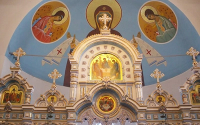 Епископ Сергий возглавил Божественную литургию в Спасо-Богородицком Одигитриевском женском монастыре