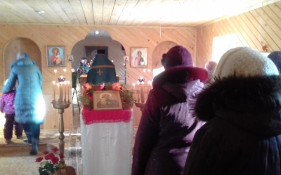 Престольный праздник в храме иконы Божией Матери