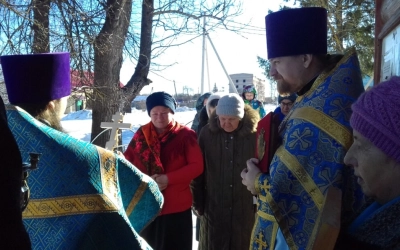 Престольный праздник в храме иконы Божией Матери