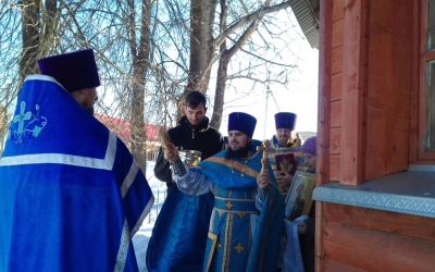 Престольный праздник в храме иконы Божией Матери