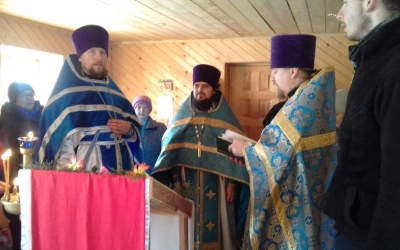 Престольный праздник в храме иконы Божией Матери