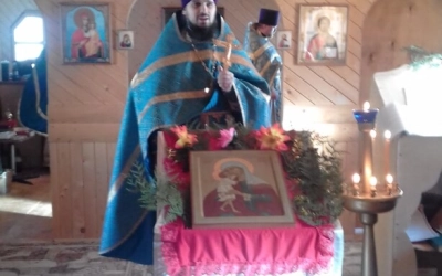 Престольный праздник в храме иконы Божией Матери