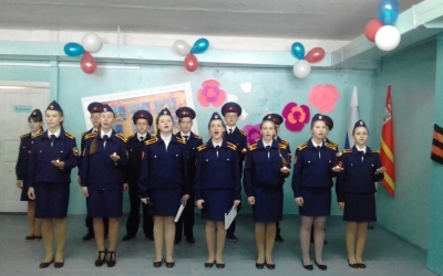 В Кайдаковской средней школе прошло мероприятие посвящённое Дню защитника Отечества