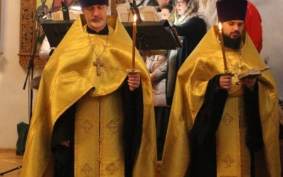 Епископ Сергий возглавил Всенощное бдение накануне Недели о блудном сыне