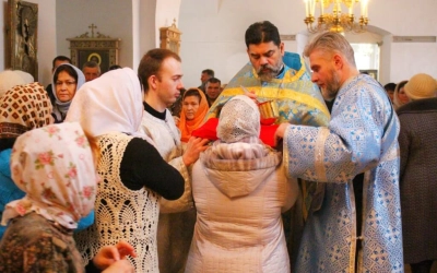 В день памяти Иверской иконы Божией Матери Преосвященный епископ Сергий возглавил Божественную литур