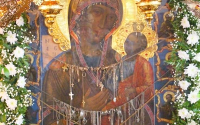 В день памяти Иверской иконы Божией Матери Преосвященный епископ Сергий возглавил Божественную литур