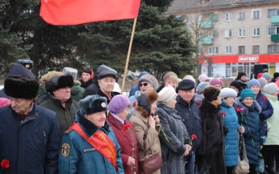 76-я годовщина освобождения г.Вязьмы от немецко-фашистских захватчиков