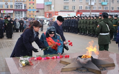 76-я годовщина освобождения г.Вязьмы от немецко-фашистских захватчиков