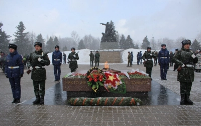 76-я годовщина освобождения г.Вязьмы от немецко-фашистских захватчиков