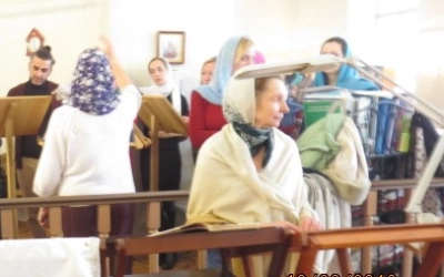 Прощеное воскресенье в Тихвинском храме