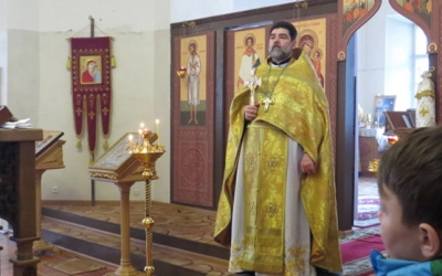 Прощеное воскресенье в Тихвинском храме