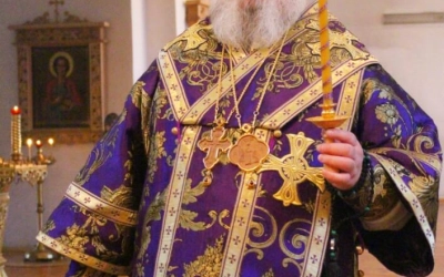 Епископ Сергий совершил вечернее богослужение в день празднования иконы Божией Матери 