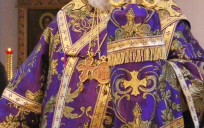 Епископ Сергий совершил вечернее богослужение в день празднования иконы Божией Матери 