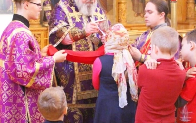 Епископ Сергий возглавил Божественную литургию в Неделю 1-ю Великого поста и день Торжества Правосла