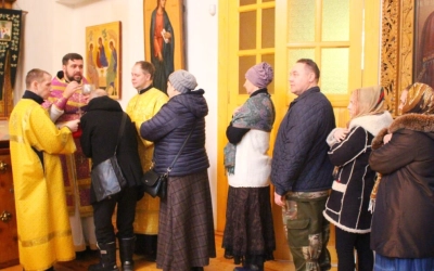 Епископ Сергий возглавил Божественную литургию в Неделю 1-ю Великого поста и день Торжества Правосла