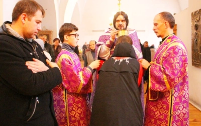 Епископ Сергий возглавил Божественную литургию в Неделю 1-ю Великого поста и день Торжества Правосла