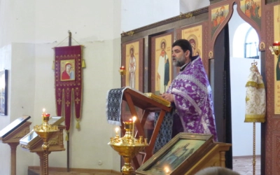Торжество Православия в Тихвинском храме г. Гагарин