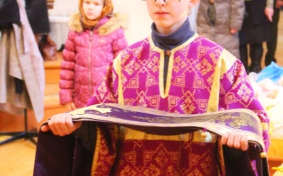 Епископ Сергий возглавил Божественную литургию и панихиду в поминальную Великопостную родительскую с