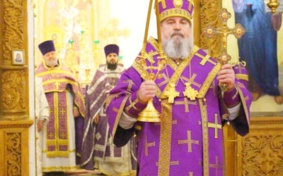 Епископ Сергий возглавил Божественную литургию свт. Иоанна Златоустого