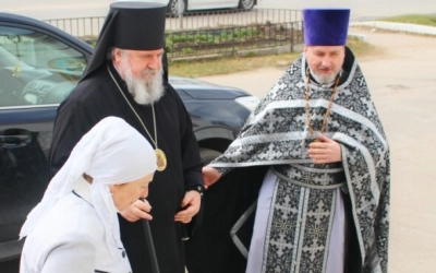 Епископ Сергий возглавил Литургию Преждеосвященных Даров в храме Рождества Христова г. Сафоново