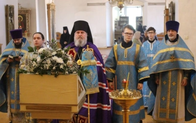 Архипастырское богослужение в праздник Похвалы Пресвятой Богородицы