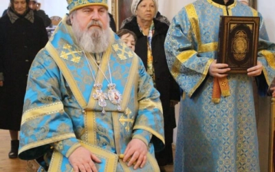 Архипастырское богослужение в праздник Похвалы Пресвятой Богородицы