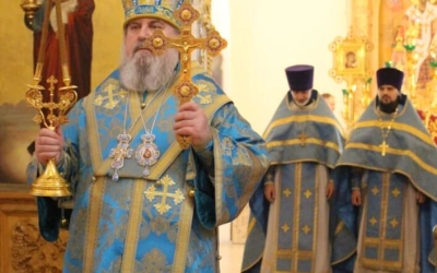 Архипастырское богослужение в праздник Похвалы Пресвятой Богородицы