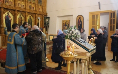 Архипастырское богослужение в праздник Похвалы Пресвятой Богородицы