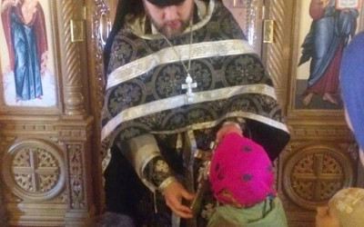 Воспитанники детского сада села Карманово причастились Святых Христовых Таин