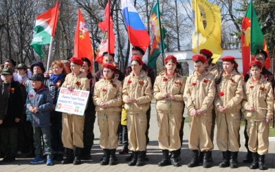 торжественный митинг, посвященный дню памяти командующего 33-й армией, генерал-лейтенанта М.Г. Ефрем