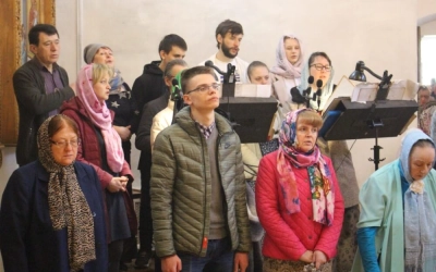 Епископ Сергий возглавил Божественную литургию