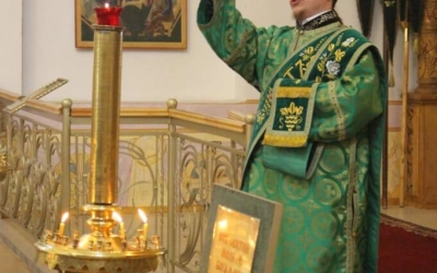 Епископ Сергий возглавил Божественную литургию
