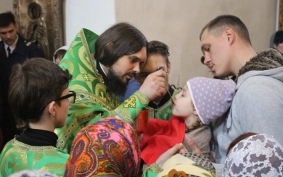 Епископ Сергий возглавил Божественную литургию