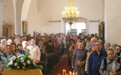 Епископ Сергий возглавил Божественную литургию