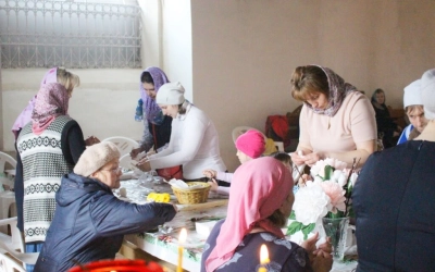 Епископ Сергий возглавил Божественную литургию