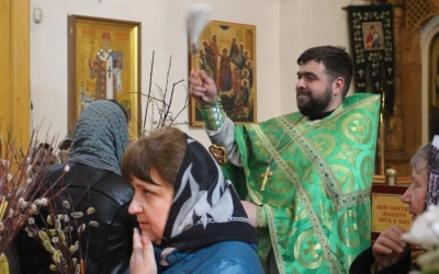 Епископ Сергий возглавил Божественную литургию