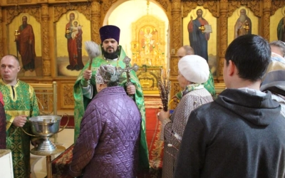 Епископ Сергий возглавил Божественную литургию