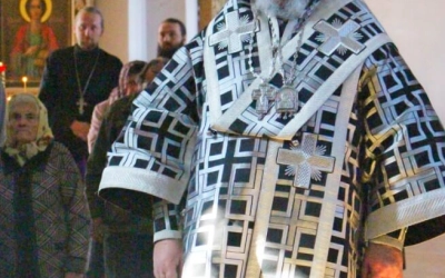 Архиерейское служение в Великий Вторник и общеепархиальная исповедь