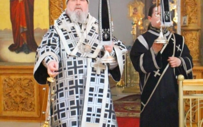 Архиерейское служение в Великий Вторник и общеепархиальная исповедь