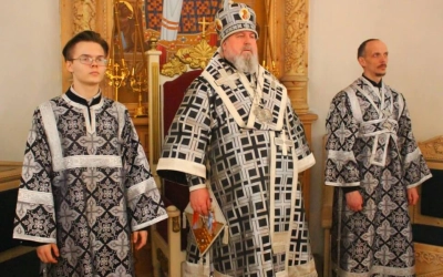 Архиерейское служение в Великий Вторник и общеепархиальная исповедь