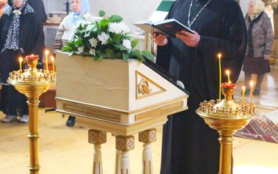 Архиерейское служение в Великий Вторник и общеепархиальная исповедь