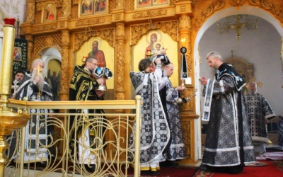 Архиерейское служение в Великий Вторник и общеепархиальная исповедь