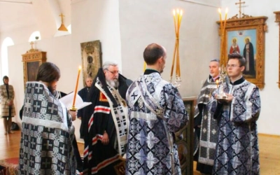 Епископ Сергий возглавил служение царских часов Великого Пятка