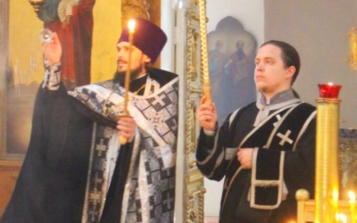 богослужения Святых спасительных Страстей Господа нашего Иисуса Христа